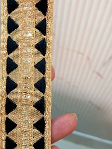 Lace Gold And Black