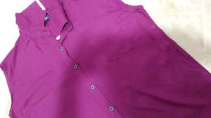 Purple Sleeveless Top