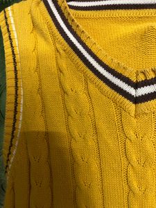 Classic Yellow Sweater Vest
