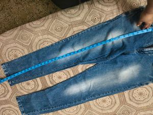 Cantabil Blue Denim Jeans in 34 waist