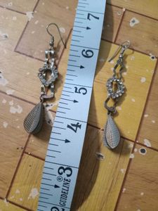 Silver Drop Earrings