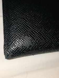 Black Leather Wallet Louis Vuitton