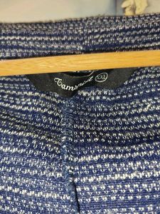 Stylish Blue Knit Joggers