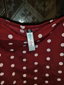 Red Polka Dot Cami Top