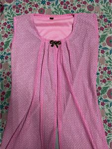 Pink Long Top