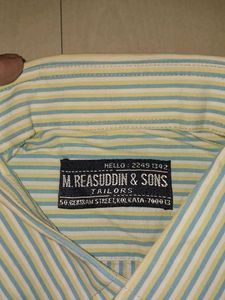 Striped Button-Down Shirt