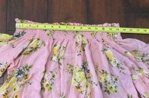 Bossini Half Sleeves Floral Pink Top💖