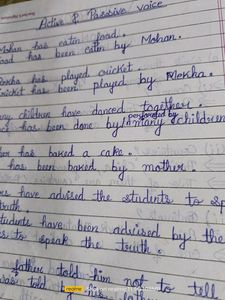 Hand Written Notes Of Class 9th English Both Books