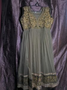 New Brown Anarkali