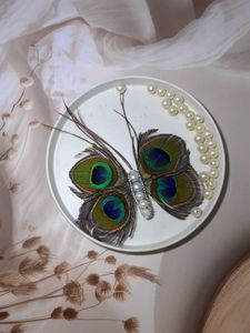 Feather Butterfly Decor