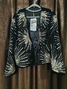 Embellished Overcoat