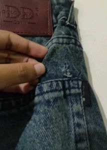Y2k Long Denim Skirt