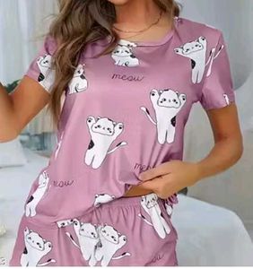 Cute Cat Pajama Set