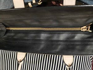 Restored Coach Swagger Croc Embossed Bag