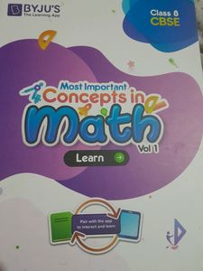 Class 8th BYJU&#39;S Maths Most Important Concepts  Books . 3 Volumes