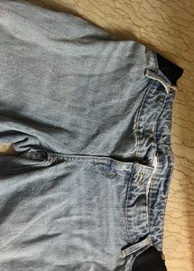 Ripped Light Wash Jeans