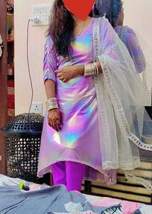 Holographic Indian Suit