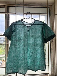 Green Floral Dress