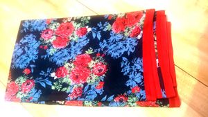 Floral Print Saree