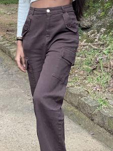 Brown Cargo Pants