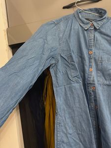 Denim Shirt Dress