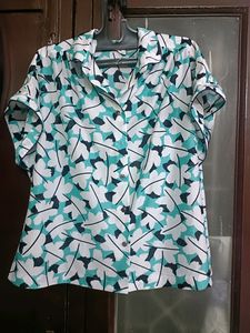 Imported Shirt Style Top For Women In Xxl Size