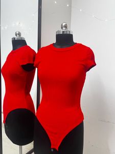 H&amp;M Red bodysuit