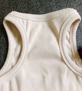 H&amp;M Beige Tank Top