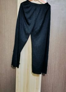 black palazzo pant