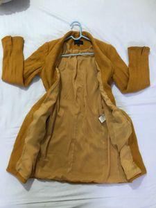 Mustard Yellow Coat Bust 32-36