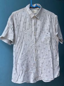 MUFTI Men's Printed Casual Shirt