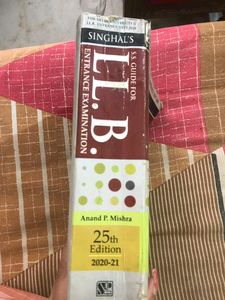 Llb Entrance Exam Preparation Book