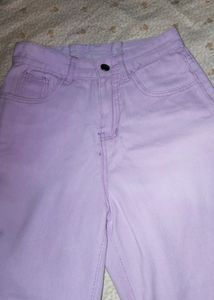 Women Lavender Jeans