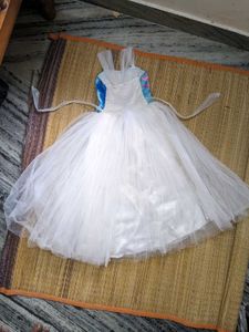 Beautiful White Net Dress