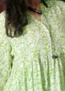 Lime Elegance Kurti