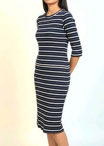 Striped Bodycon Dress