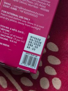 NY Bae Velvet Liquid Lipstick Shade 06 Spicy Rust