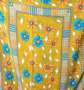 Floral Printed Georgette Sari