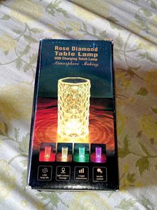 LED Crystal Table Lamp
