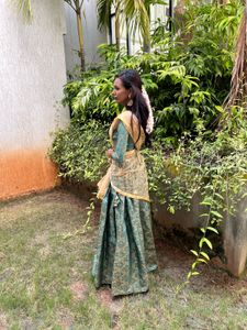 Emerald Green Lehenga Choli