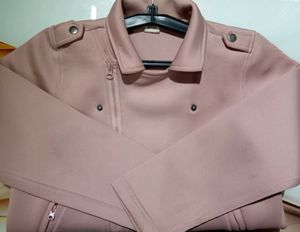 Pink Moto Jacket
