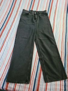 H&amp;m Highwaisted Wide Leg Jeans
