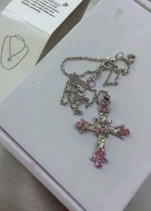 Y2k Cross Pendant
