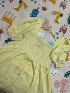 Yellow Korean Maxi Dress