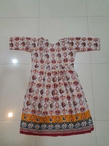 Vintage Printed Cotton Dress