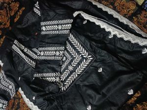 Black And White Kurti