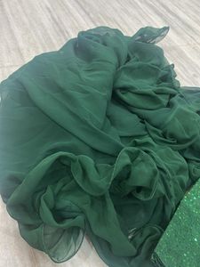 Green Saree