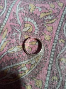 Silver Ring Don&#39;t Know The Size It&#39;s Maybe 17 18 In Size Very Thik Ring