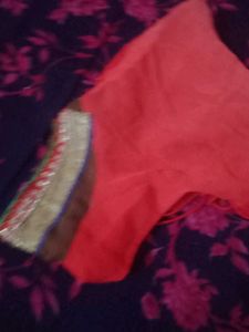 Elegant Embroidered Saree