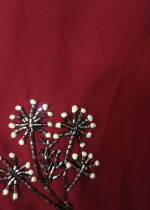 New Kurti With Beads Work
